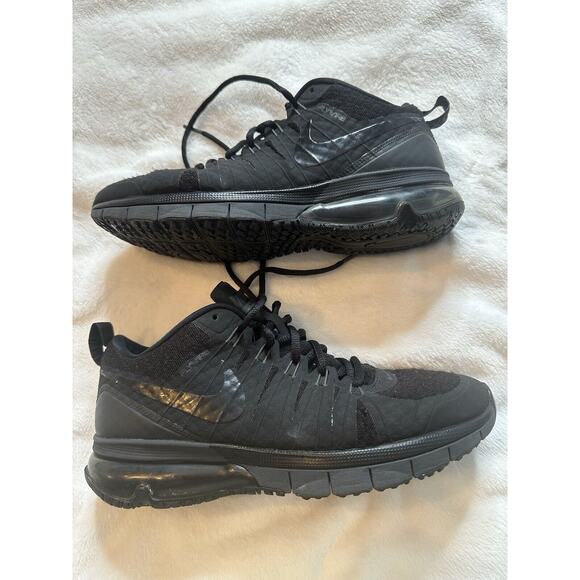 Size 8 - Nike Air Max 90 Current‎ Flywire Black - Picture 1 of 9